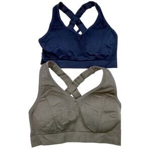 Two Cross Back Sports Bras S/M